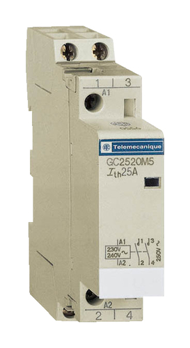 Модульный контактор Schneider Electric TeSys GC 4P 25А 415/220В AC