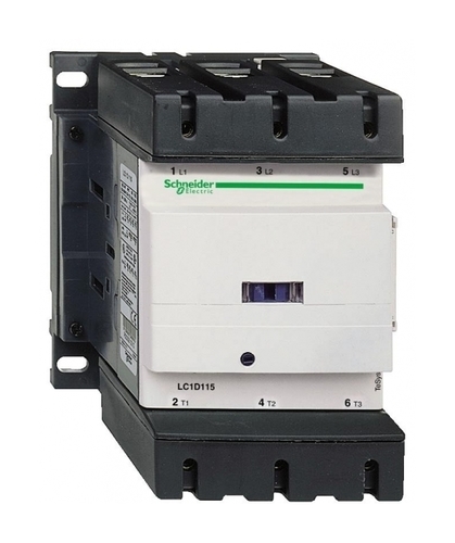 Контактор Schneider Electric TeSys LC1D 3P 115А 400/220В DC 55кВт