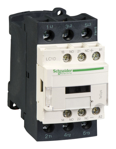 Контактор Schneider Electric TeSys LC1D 3P 12А 400/24В DC 11кВт, LC1D25BD