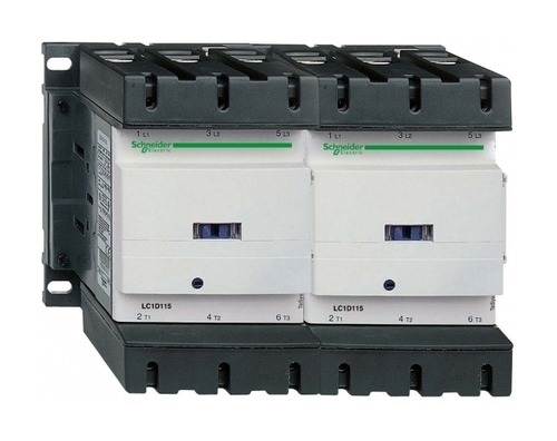 Реверсивный контактор Schneider Electric TeSys LC2D 3P 50А 400/230В AC 75кВт