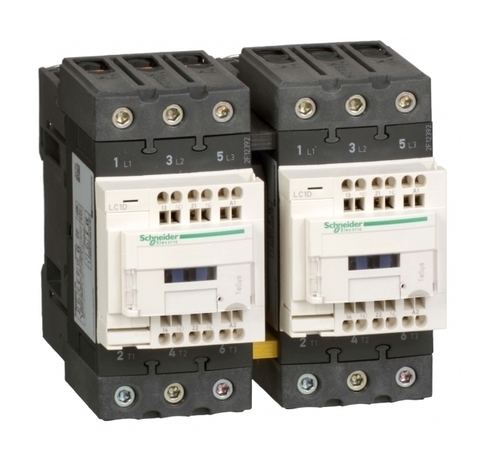 Реверсивный контактор Schneider Electric TeSys LC2D EVERLINK 3P 40А 440/380В AC 18.5кВт