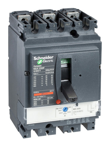 Силовой автомат Schneider Electric Compact NSX 250, MA, 70кА, 3P, 150А