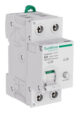 Systeme Electric Systeme9 Авт. выкл. диф. тока (АВДТ) 1P+N B 40A 6kA 100мА Тип-A 230В